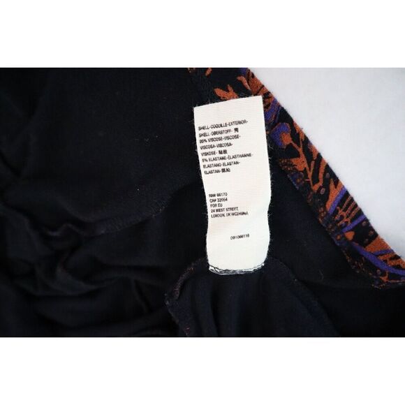 Free People OB1068116 Women's Sz XS Black Floral Print Hello Lover Tunic Top - Picture 5 of 9